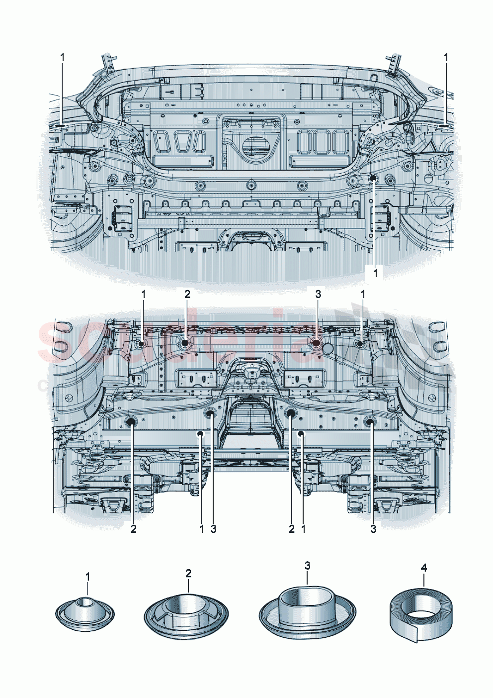 Bungs Rear compartment area of Bentley Bentley New Continental GT (2025-2026)