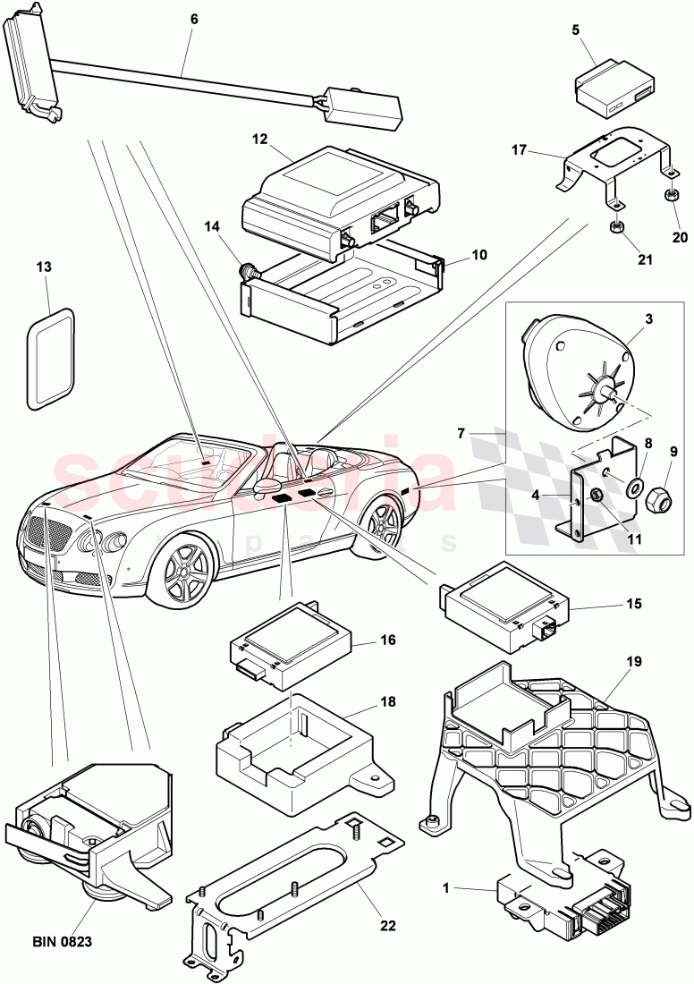 anti-theft system________ (ats), D >> - MJ 2012 of Bentley Bentley Continental Supersports (2009-2011)