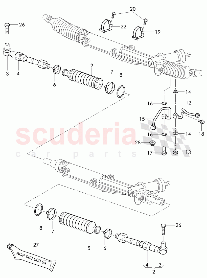 power steering, Service kit of Bentley Bentley Continental GT (2011-2018)
