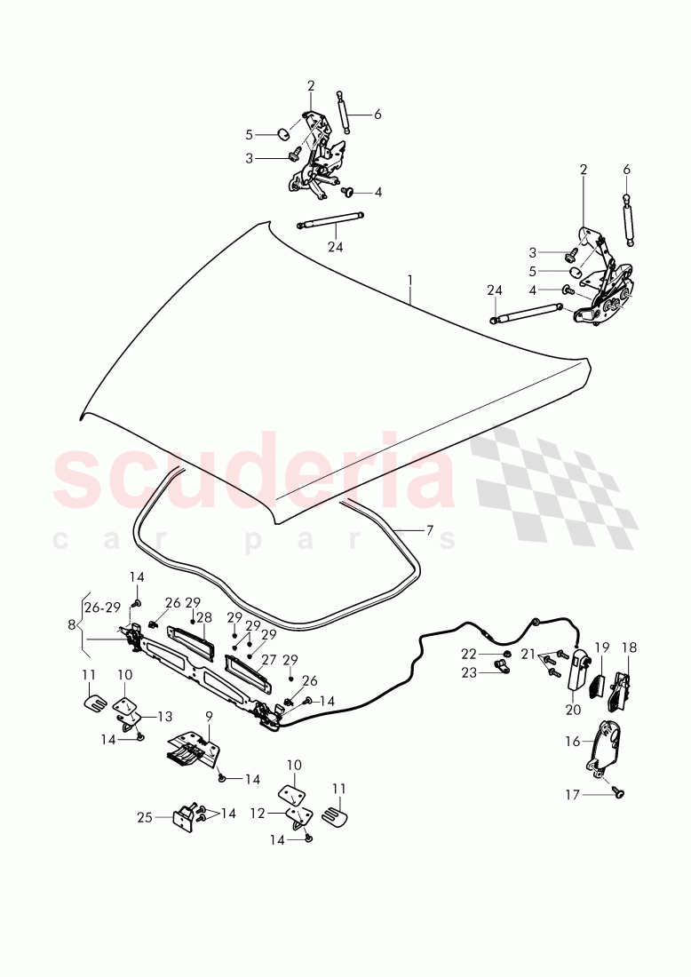 Hood, D - MJ 2016>> of Bentley Bentley Continental Flying Spur (2013+)