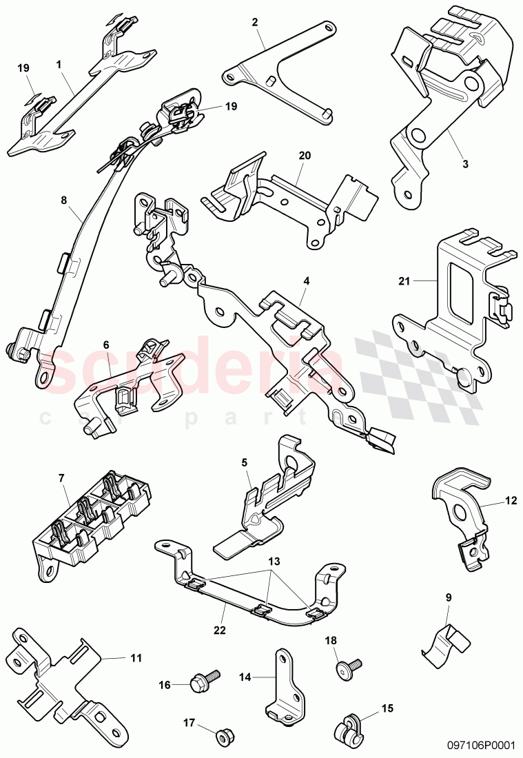 bracket of Bentley Bentley Continental Flying Spur (2006-2012)