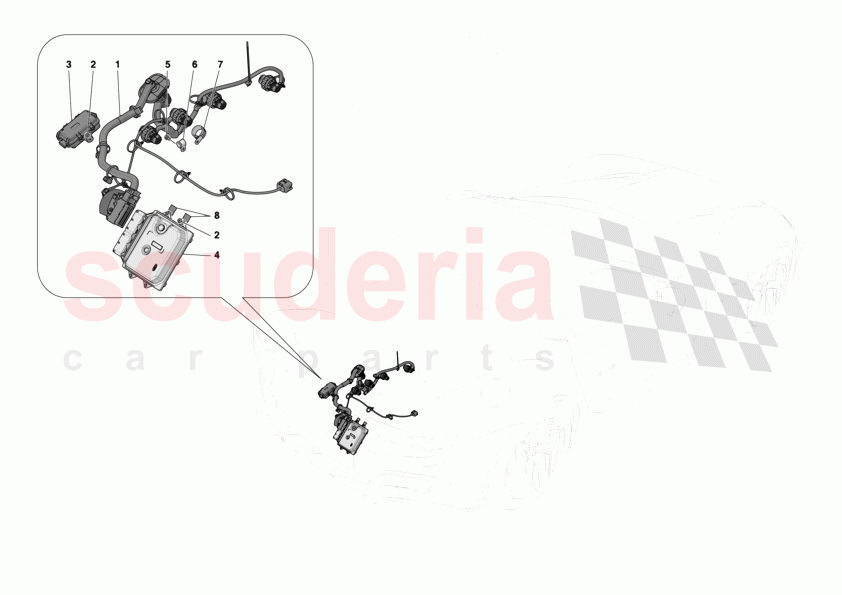 DCT GEARBOX SYSTEM of Ferrari Ferrari 12Cilindri Spider