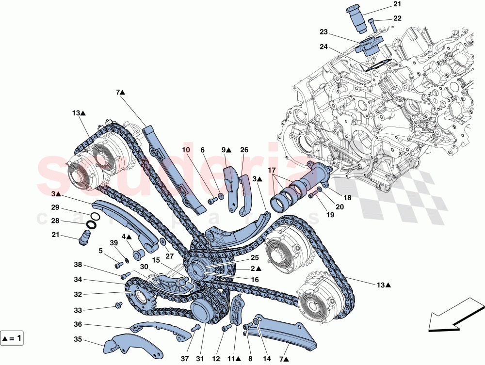 TIMING SYSTEM - DRIVE of Ferrari Ferrari 458 Spider