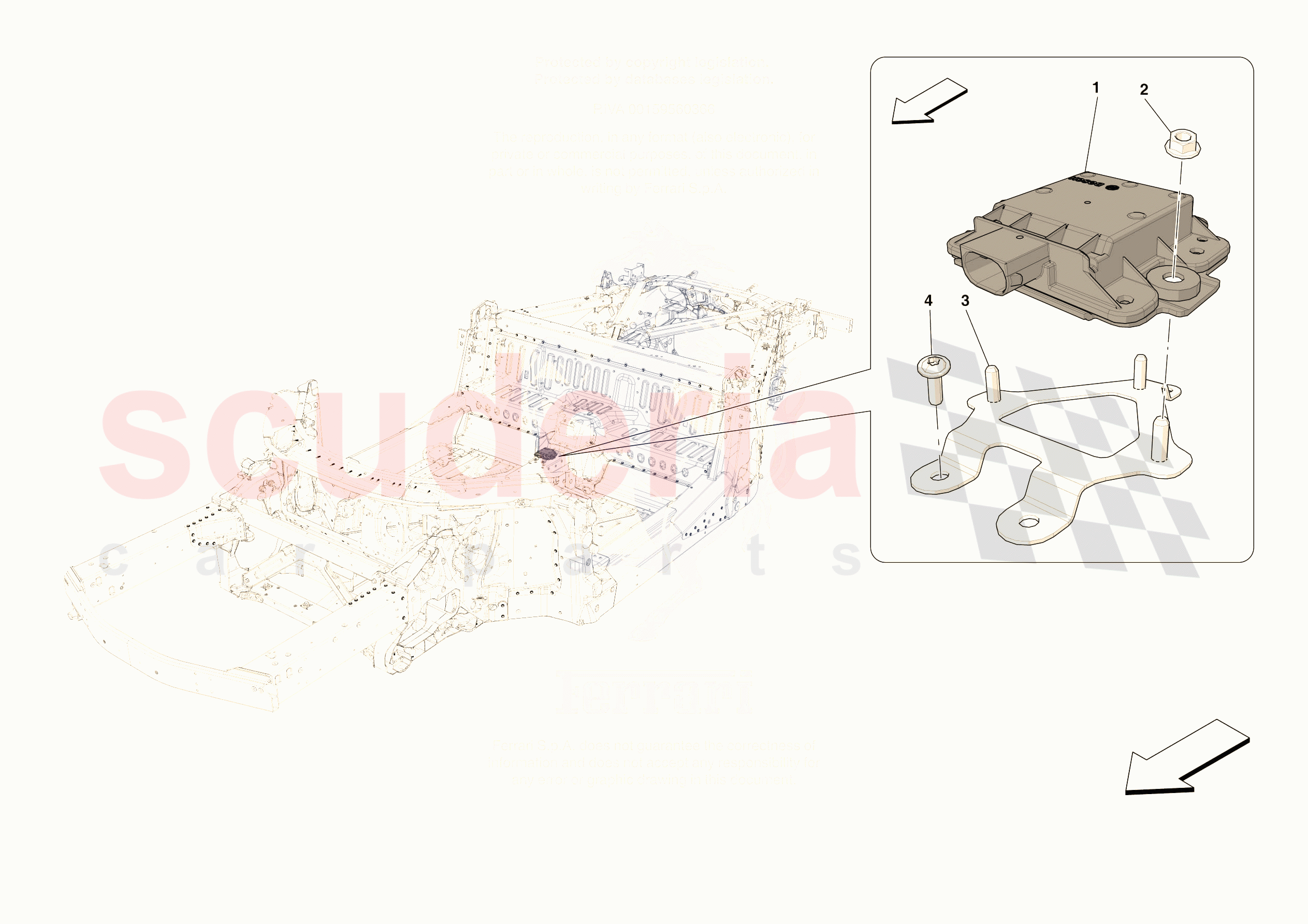 ABS ASR SYSTEM of Ferrari Ferrari 296 GTS Europe RH