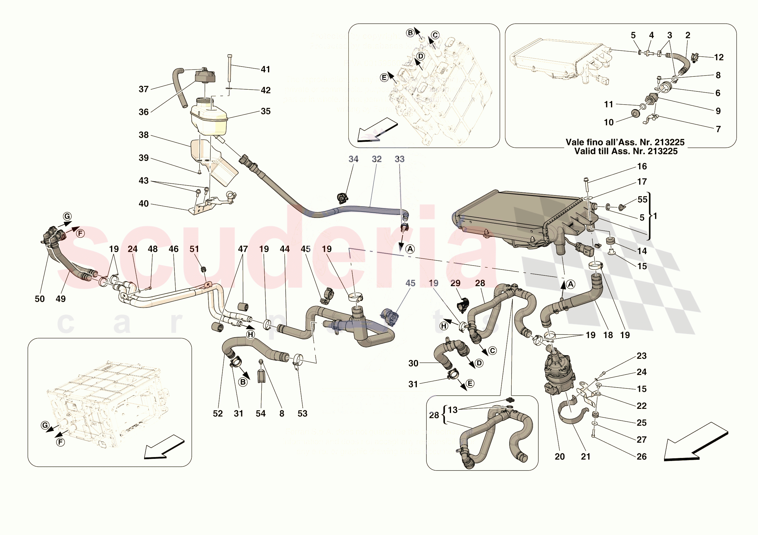 INVERTER COOLING of Ferrari Ferrari 296 GTS Europe RH