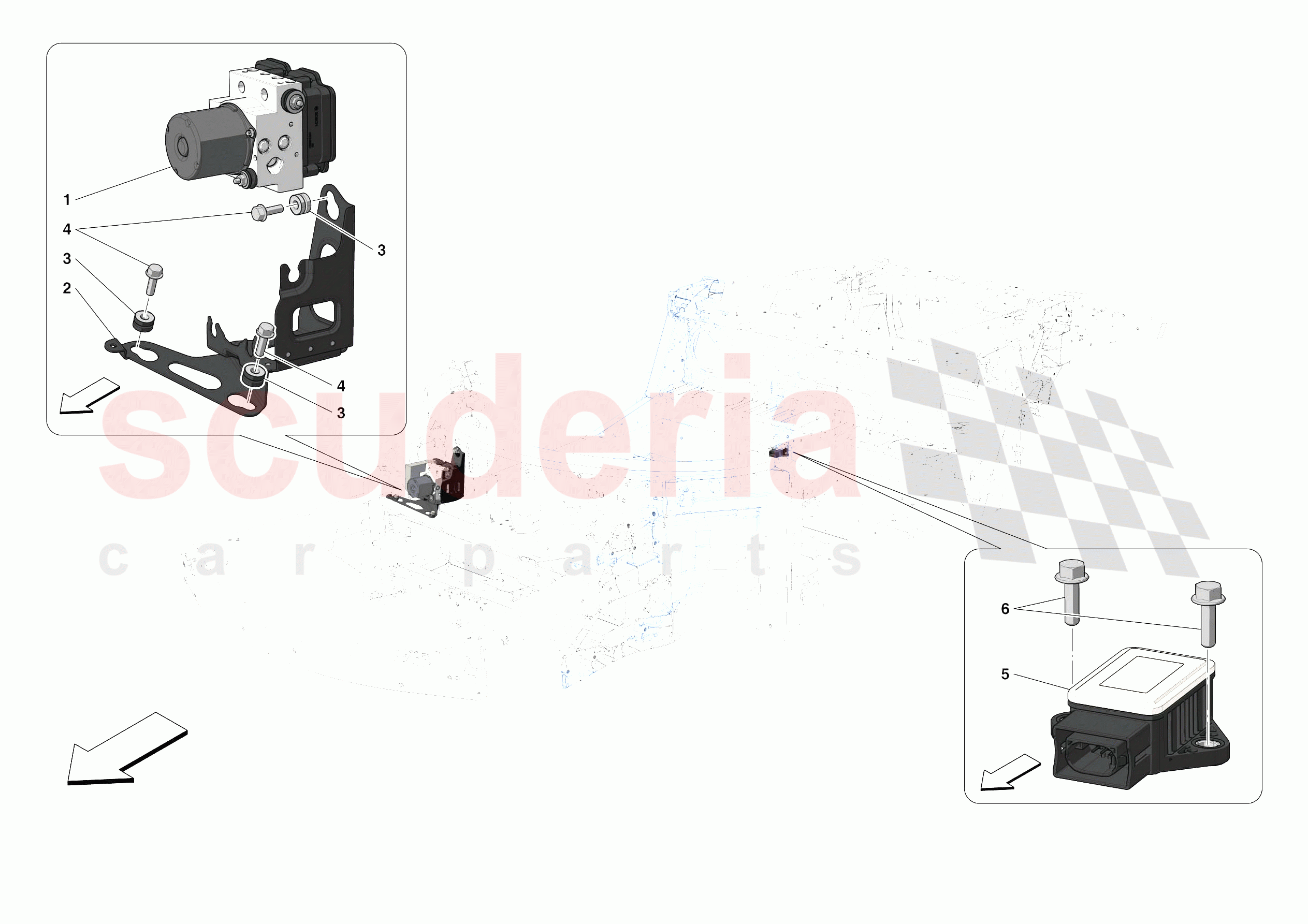 ABS ASR SYSTEM of Ferrari Ferrari 488 Pista Spider Europe