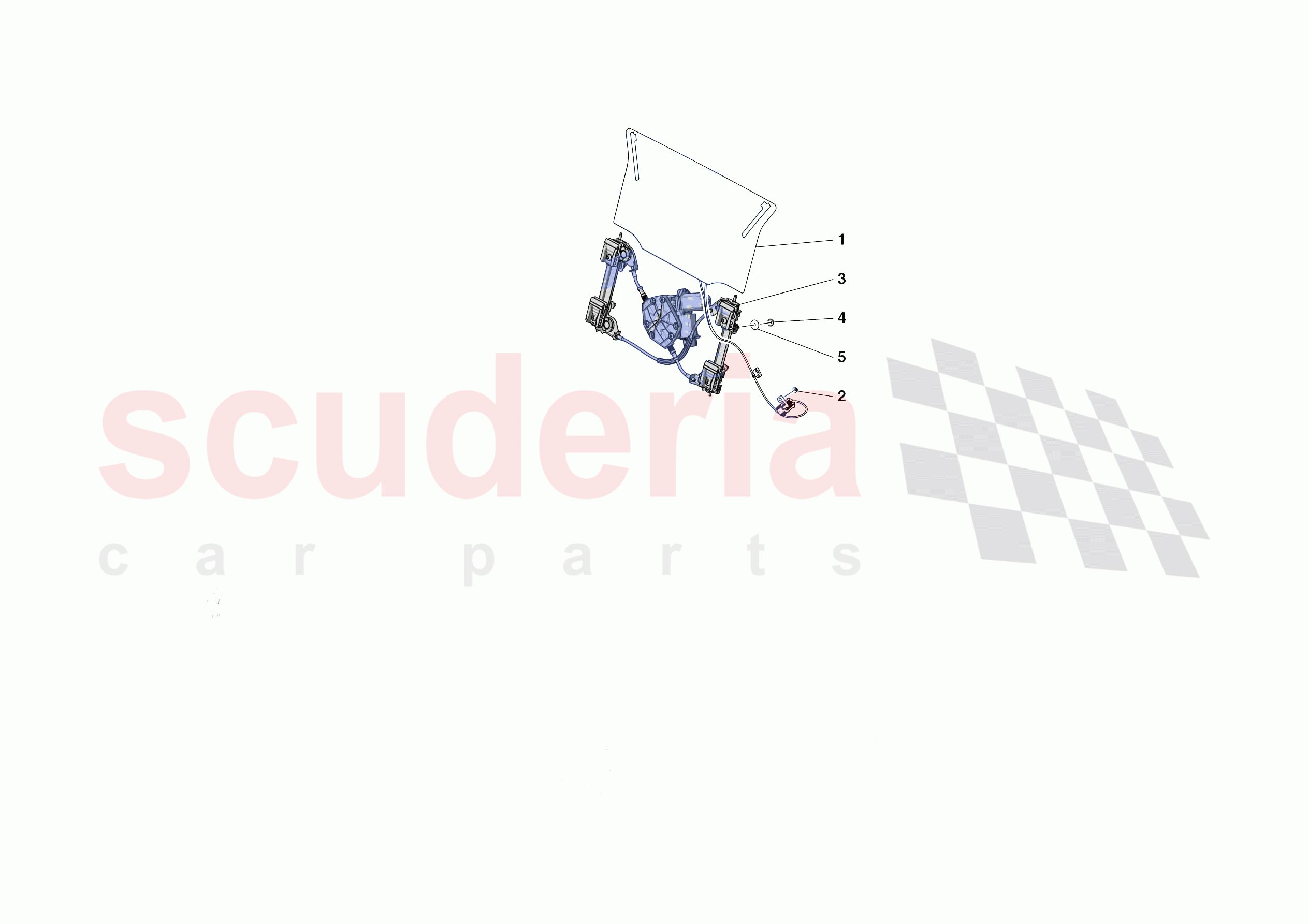 REAR SCREEN of Ferrari Ferrari 812 Competizione A USA