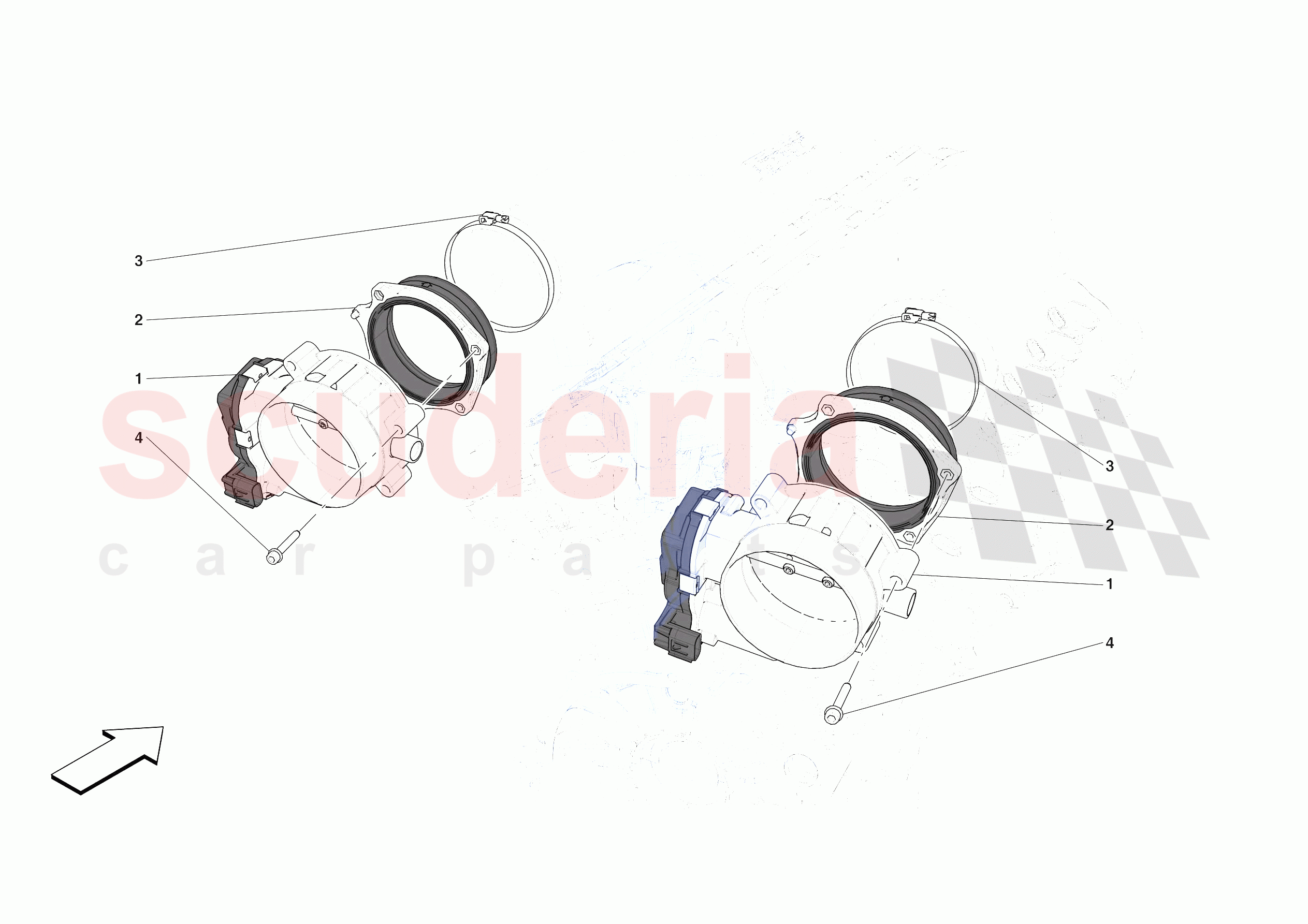 INJECTION CONTROL of Ferrari Ferrari Daytona SP3 USA