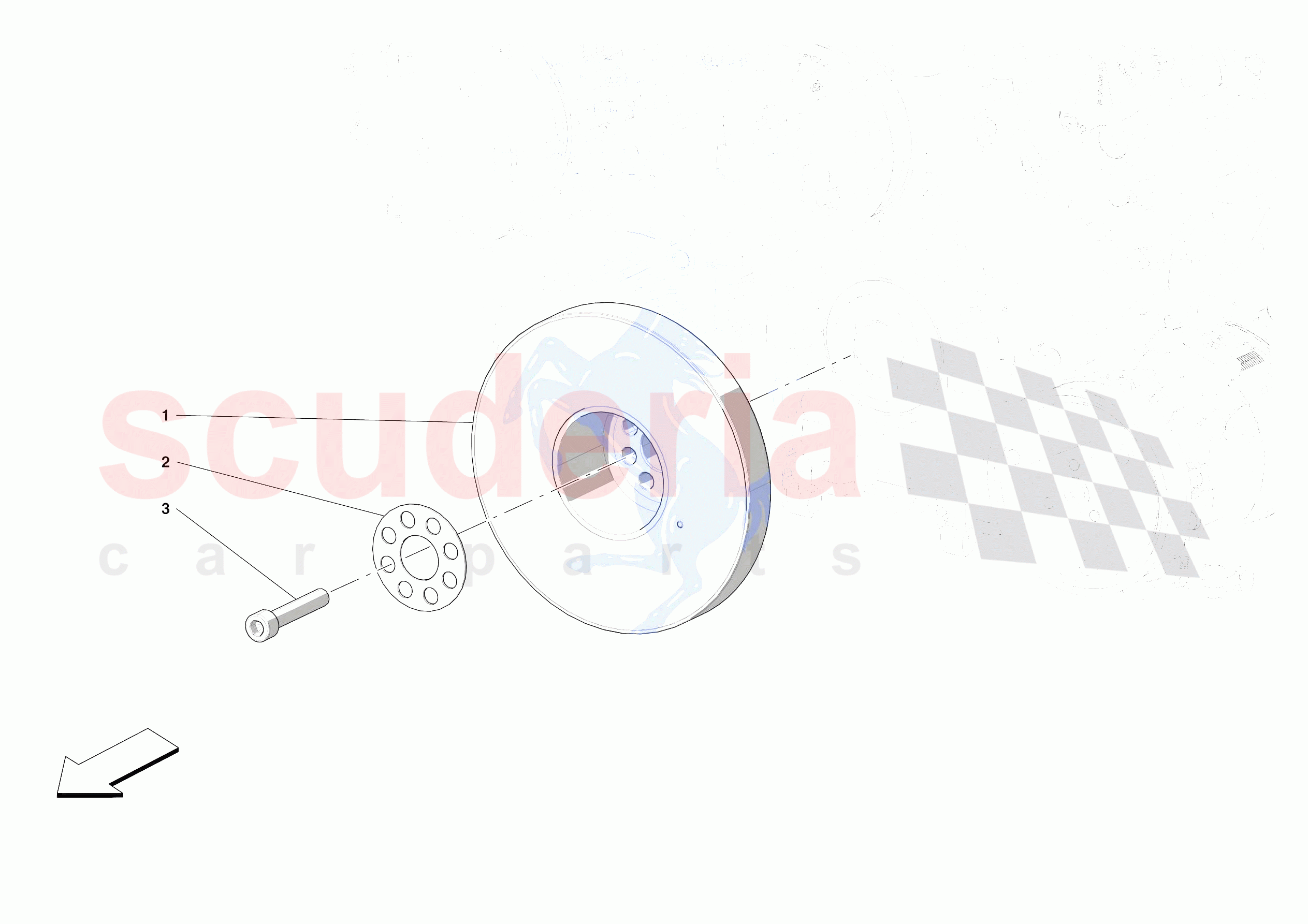 TORSION DAMPER of Ferrari Ferrari F8 Tributo Europe