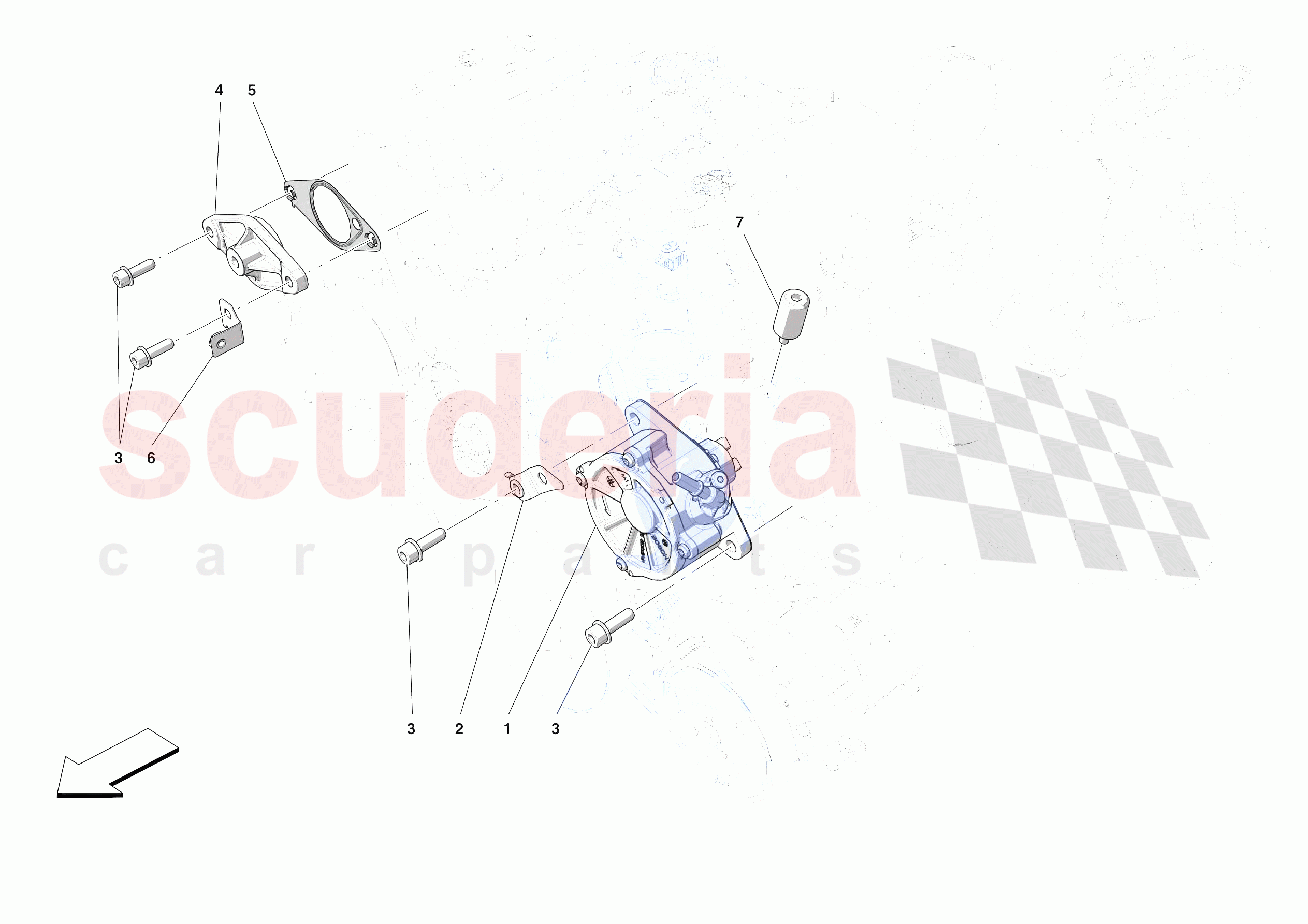 VACUUM PUMP of Ferrari Ferrari F8 Tributo Europe