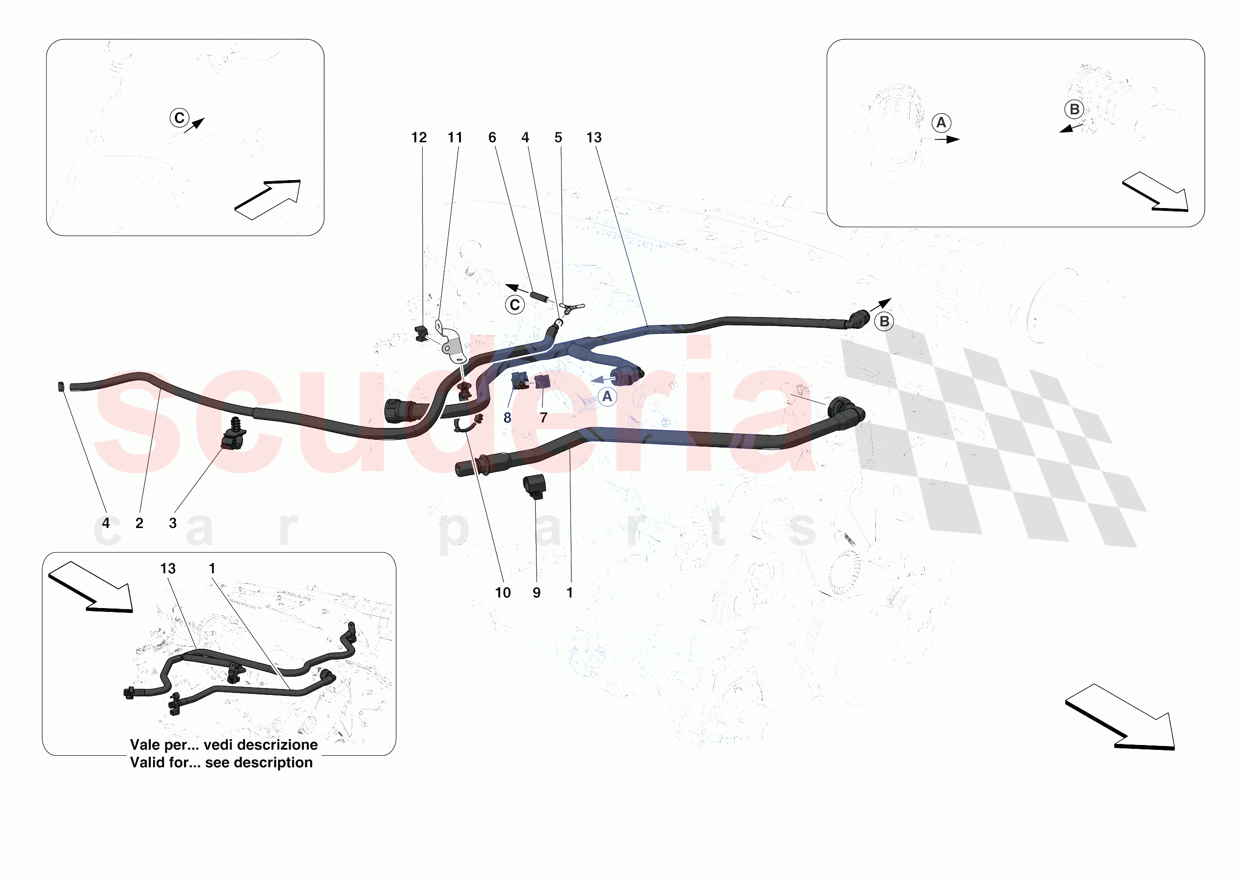 VENTS of Ferrari Ferrari Monza SPA1 Europe