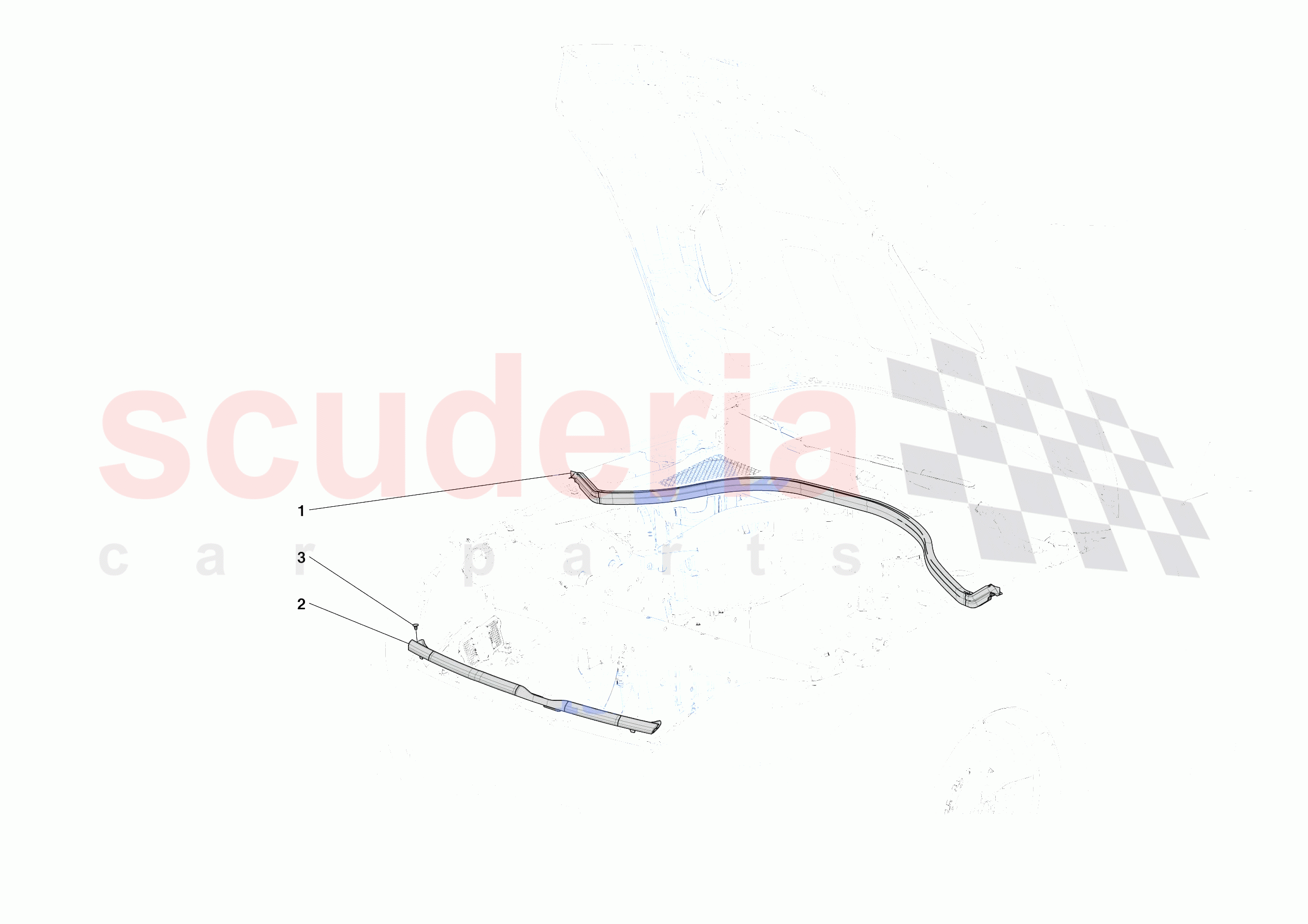 FRONT LID SEALS of Ferrari Ferrari Portofino M USA