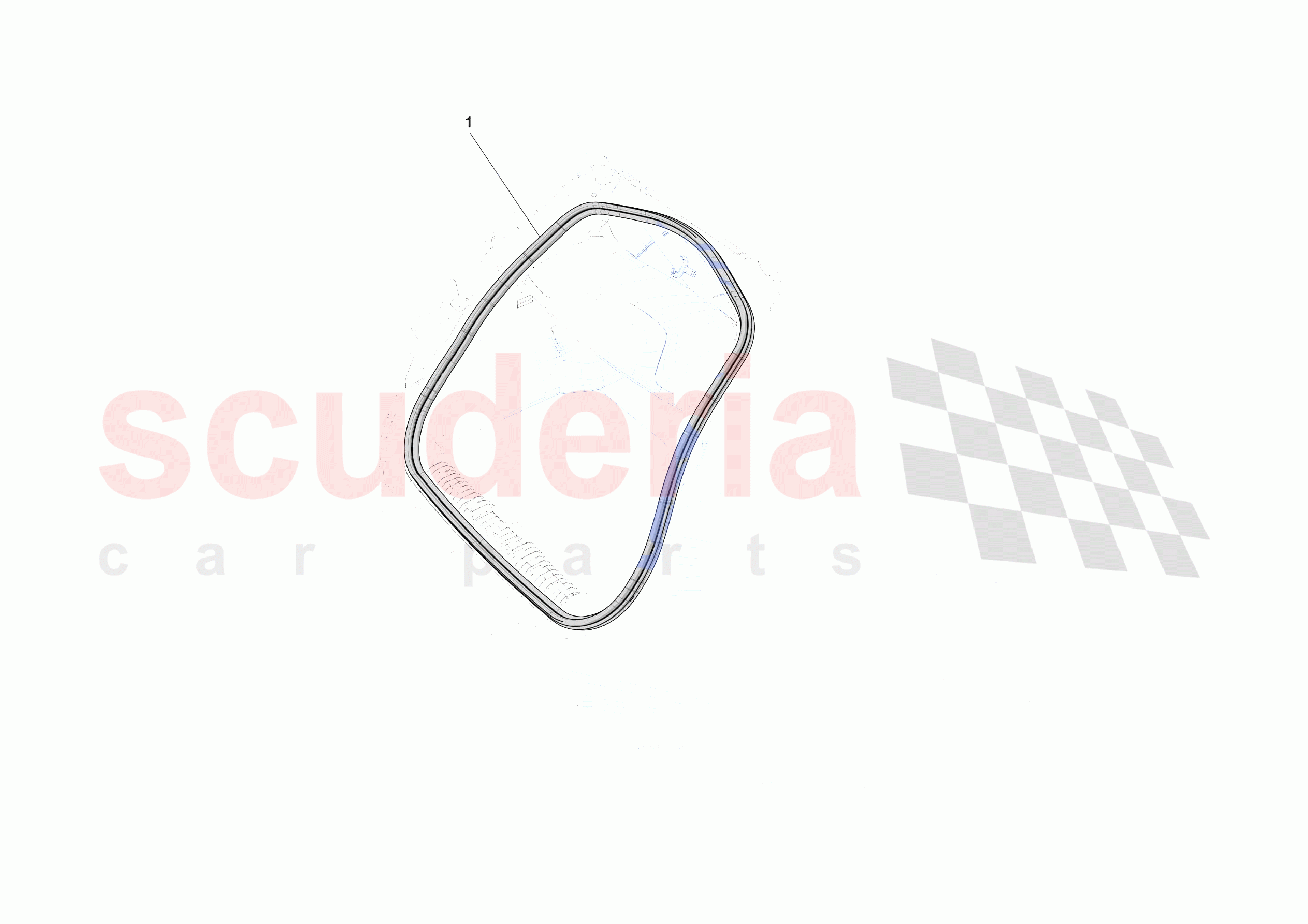 REAR LID SEALS of Ferrari Ferrari Purosangue Europe