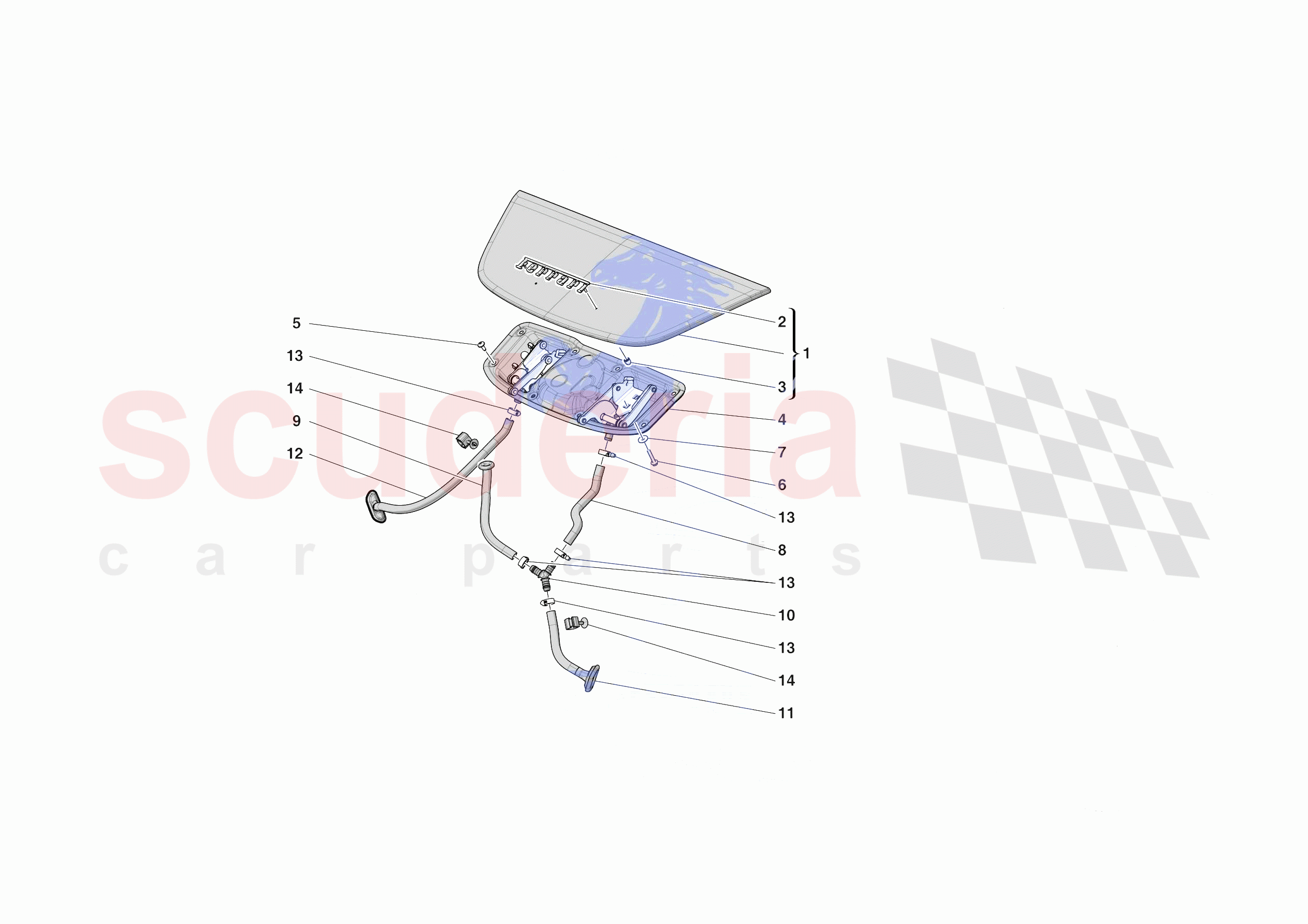 REAR ACTIVE AERO of Ferrari Ferrari Roma Spider Europe RH