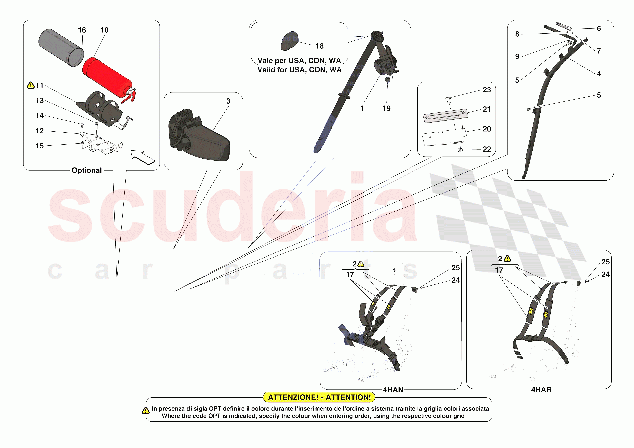 OTHER INTERIOR TRIM ACCESSORIES of Ferrari Ferrari SF90 Stradale Europe