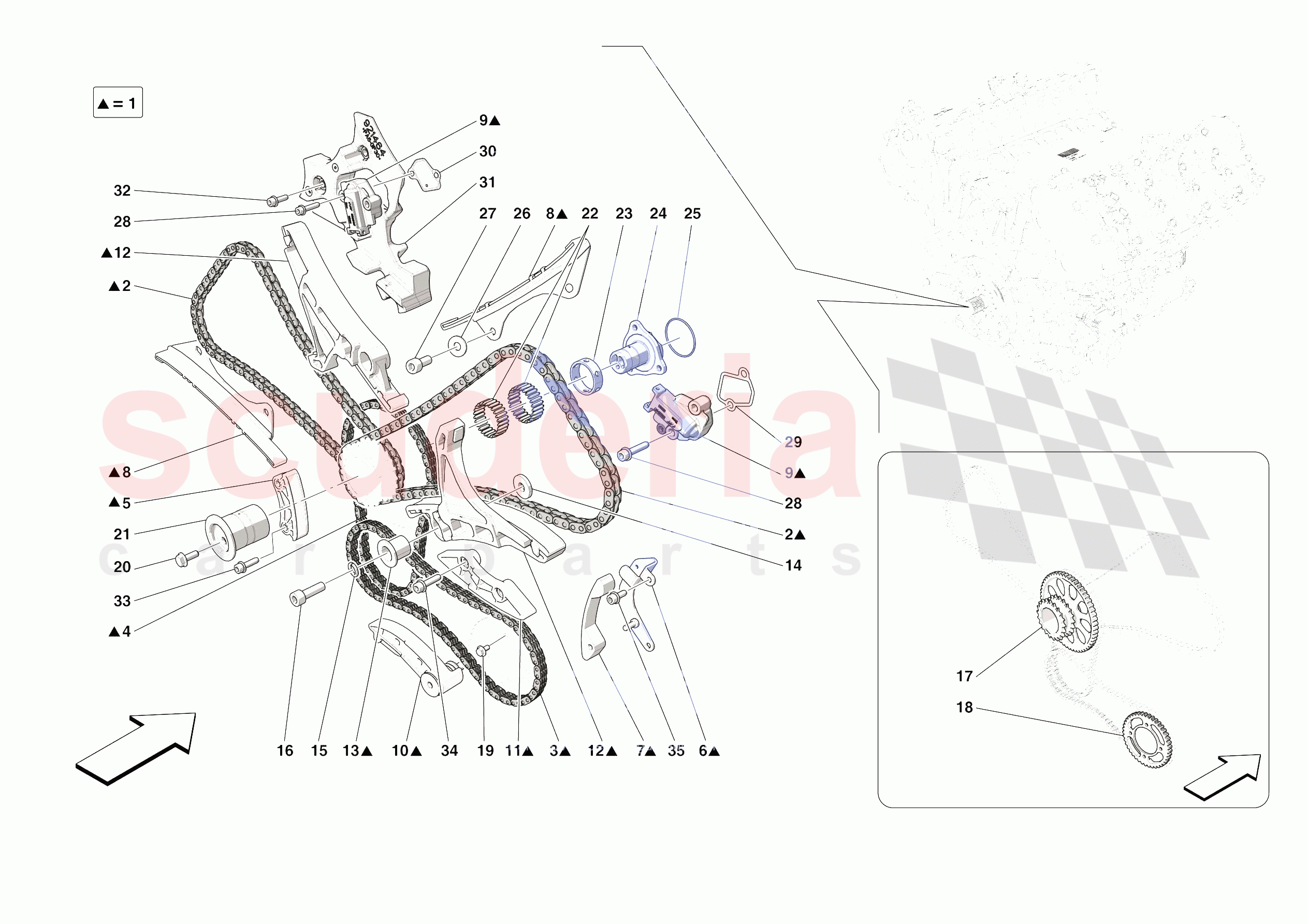 TIMING SYSTEM DRIVE of Ferrari Ferrari SF90 Stradale USA