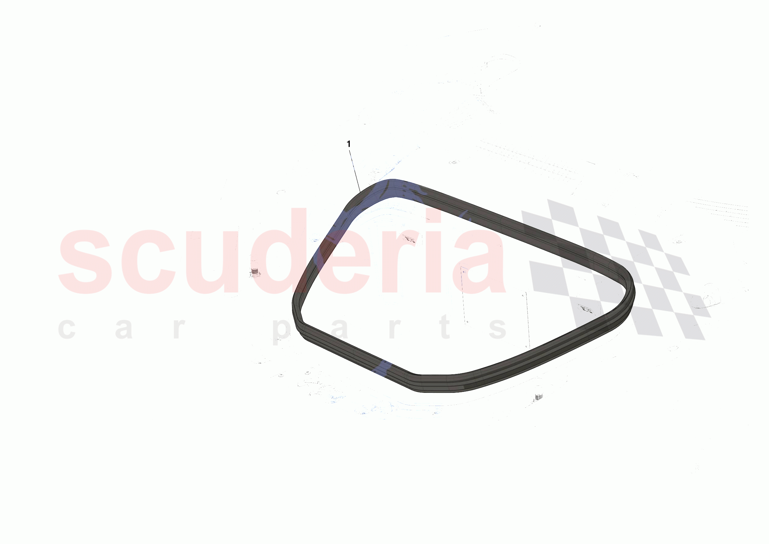 FRONT LID SEALS of Ferrari Ferrari SF90 Stradale USA