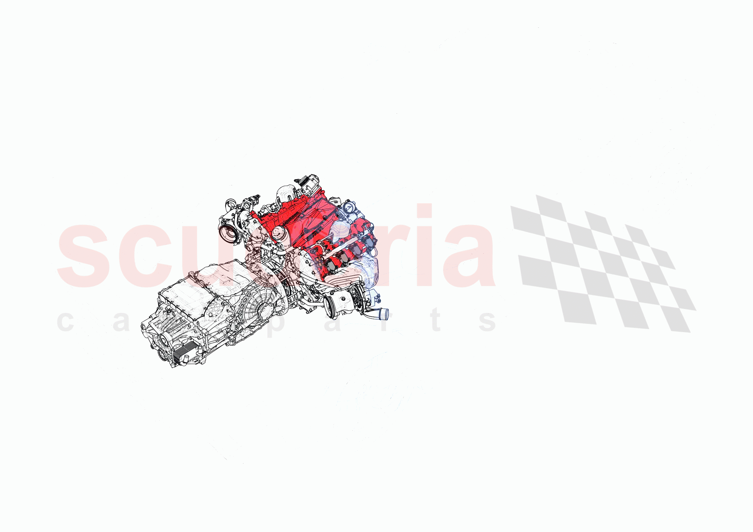 SPARE ASSEMBLY UNITS of Ferrari Ferrari SF90 XX Stradale Europe RH