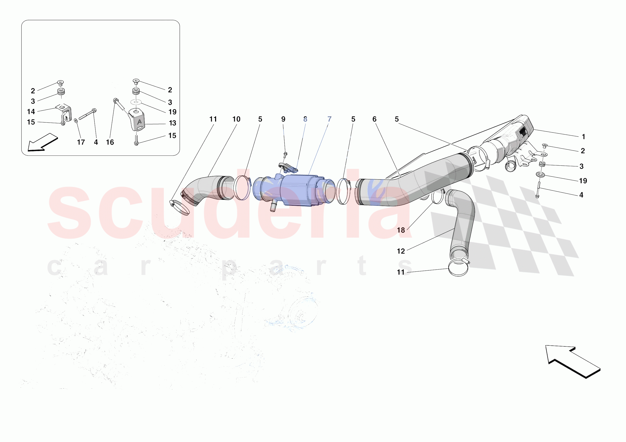 INTERCOOLER of Ferrari Ferrari SF90 XX Stradale Europe RH