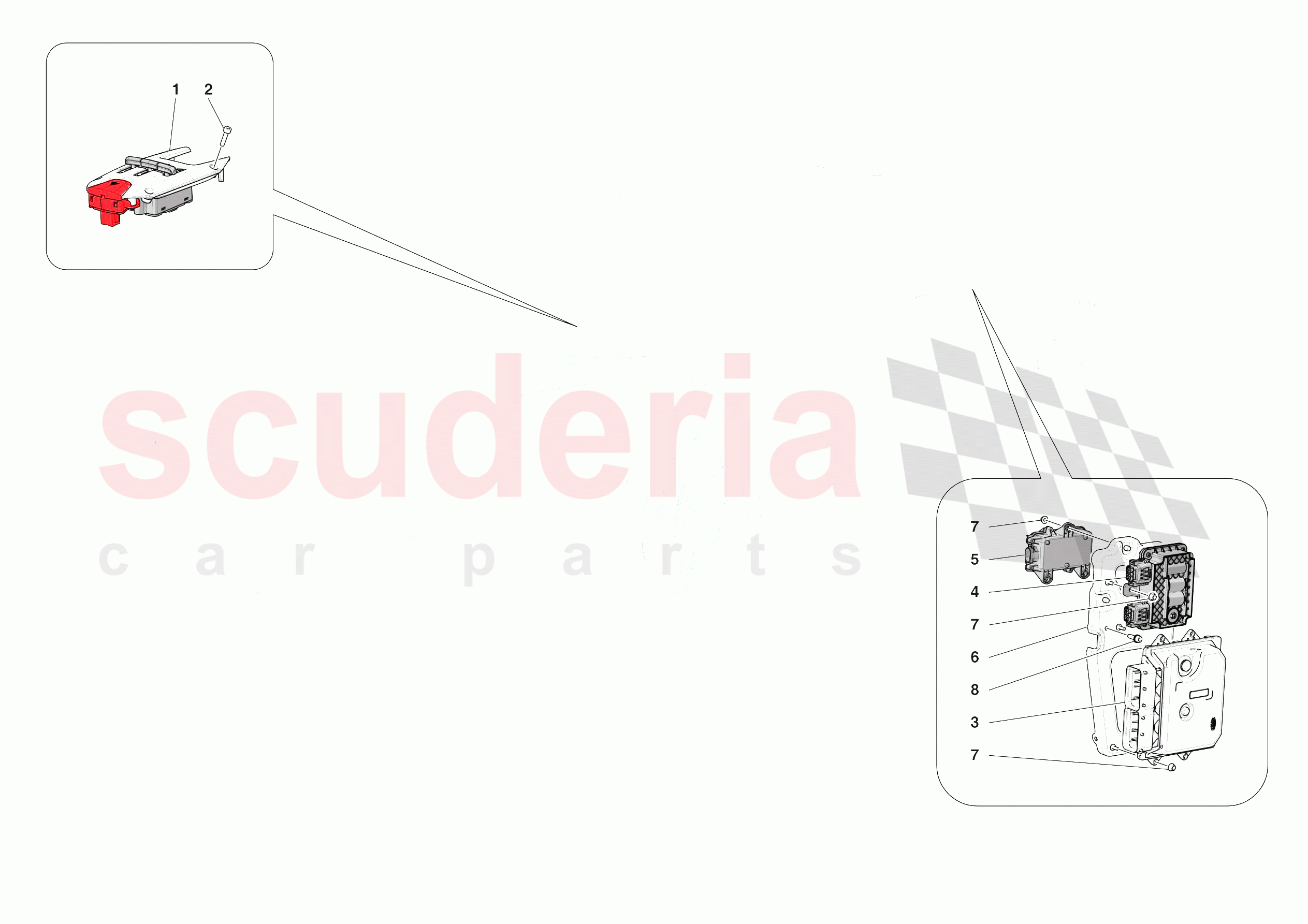 DCT GEARBOX SYSTEM of Ferrari Ferrari SF90 XX Stradale USA