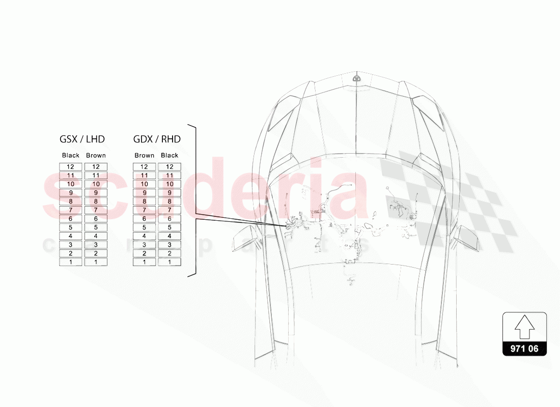 ELECTRICAL SYSTEM of Lamborghini Lamborghini Aventador LP770 SVJ Coupe