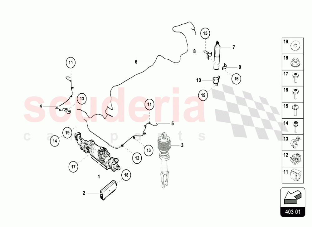 LIFTING_SYSTEM of Lamborghini Lamborghini Huracan LP610 Coupe