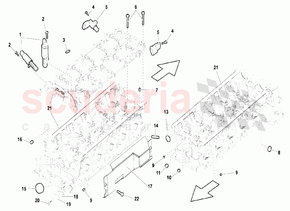 Engine 5 of Lamborghini Lamborghini Gallardo LP550 Coupe