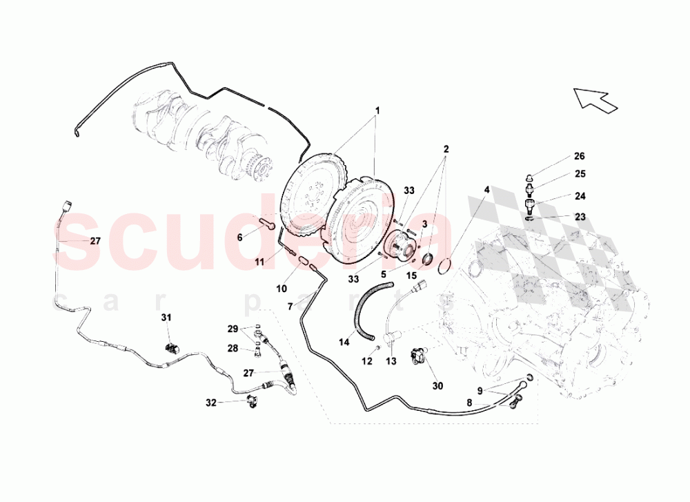 Clutch (Manual) of Lamborghini Lamborghini Gallardo (2006-2007)