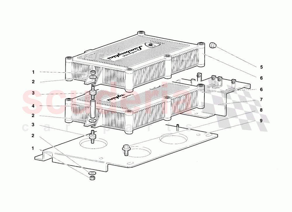 Electronic Injection Units 1 of Lamborghini Lamborghini Diablo SV (1995-1997)