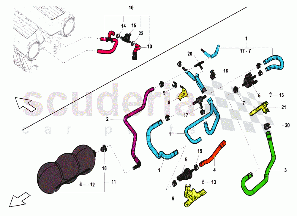 Vacuum System 1 of Lamborghini Lamborghini Gallardo LP550 Coupe