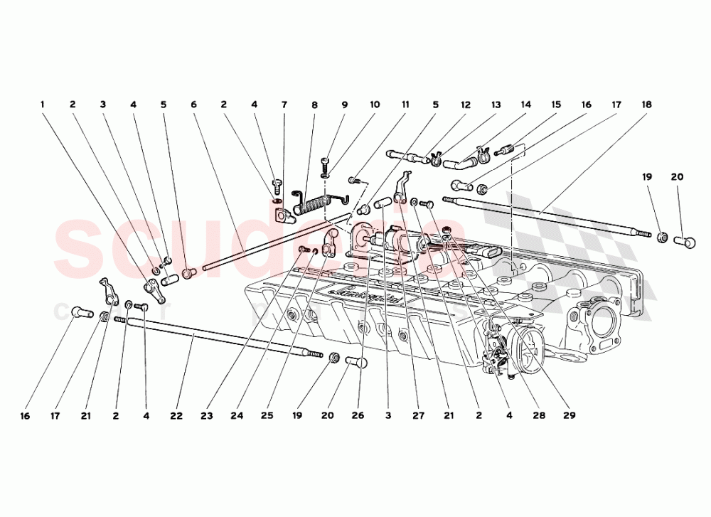Accelerator Cables of Lamborghini Lamborghini Diablo SV (1999)