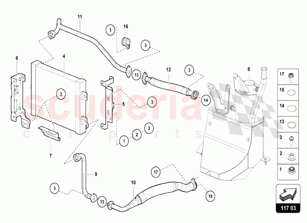 MOVABLE AIR INTAKE ASSEMBLY of Lamborghini Lamborghini Aventador LP720 Roadster