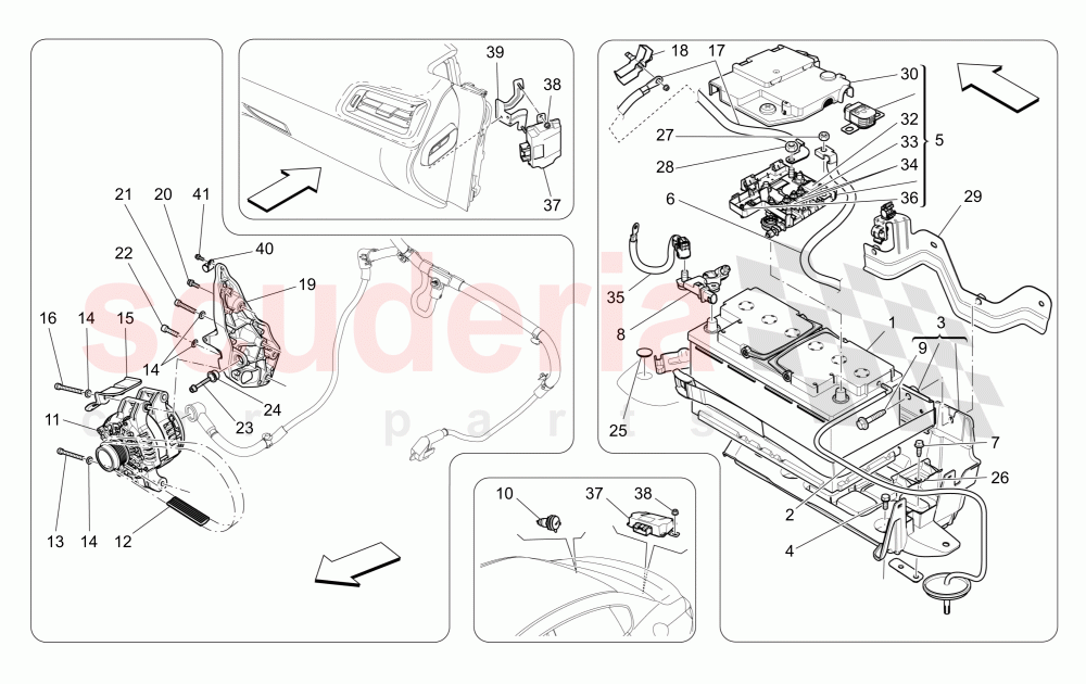 ENERGY GENERATION AND ACCUMULATION of Maserati Maserati Ghibli (2017+) S Q4