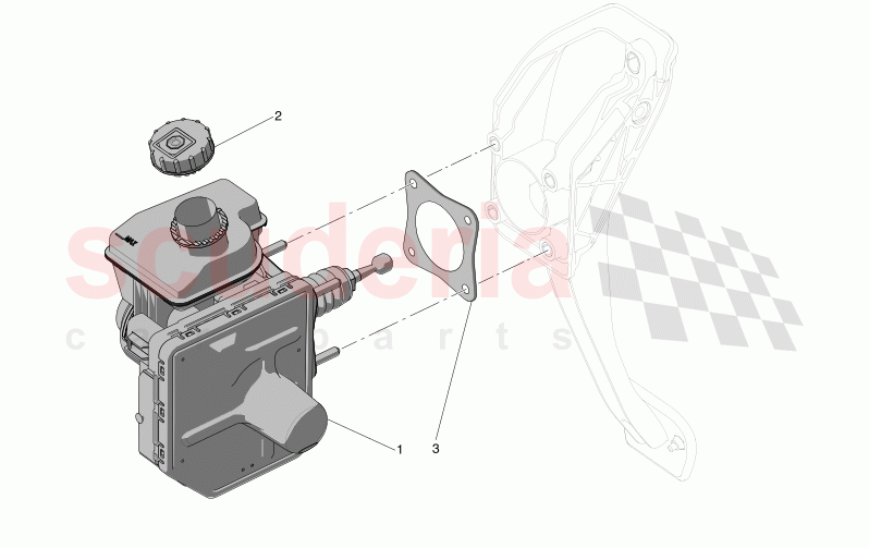 BRAKE SERVO SYSTEM of Maserati Maserati MC20 GT2 Stradale  Automatic 3.0 BT V6 2WD 630HP - 640HP