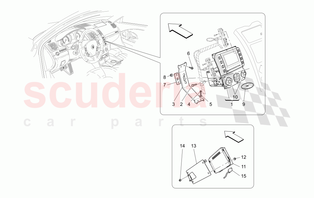 IT SYSTEM of Maserati Maserati Quattroporte (2003-2007) DuoSelect