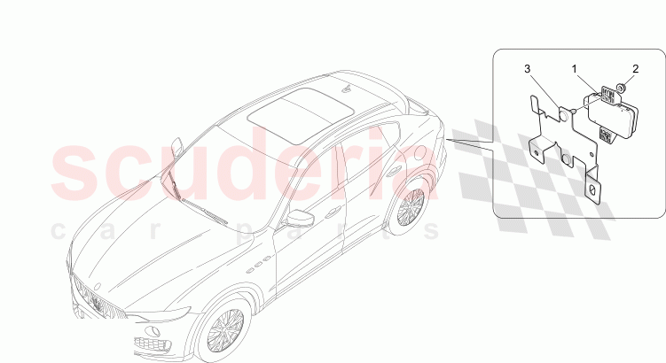 TYRE PRESSURE MONITORING SYSTEM of Maserati Maserati Levante Modena Automatic 3.0 BT V6 4WD 350HP