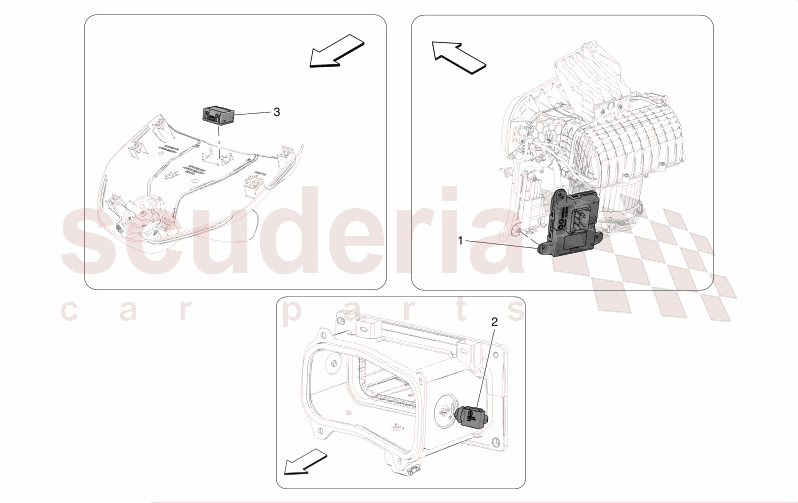 A/C UNIT: ELECTRONIC CONTROL of Maserati Maserati GranTurismo M189 TROFEO  AUTOMATIC 4WD 3.0 BT V6 550 HP