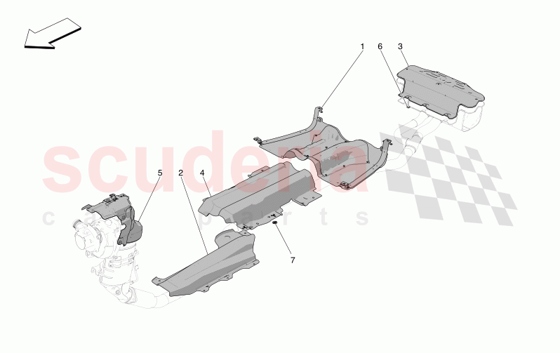 THERMAL INSULATING PANELS of Maserati Maserati Grecale Modena Automatic 2.0 T4 4WD 330HP MHEV