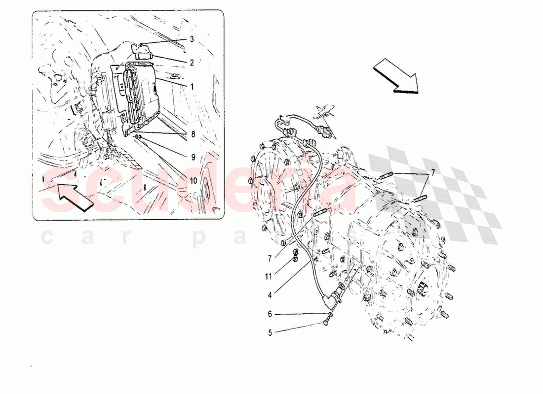 Electronic Control (Gearbox) of Maserati Maserati GranTurismo MC Stradale