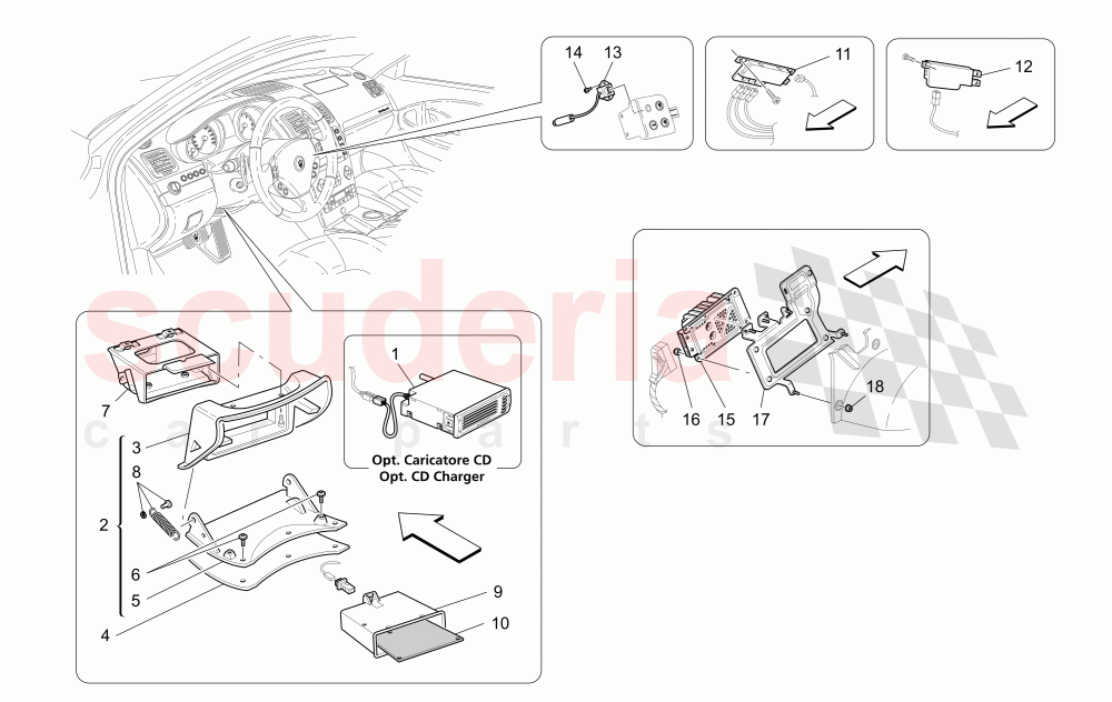 IT SYSTEM of Maserati Maserati Quattroporte (2003-2007) Auto