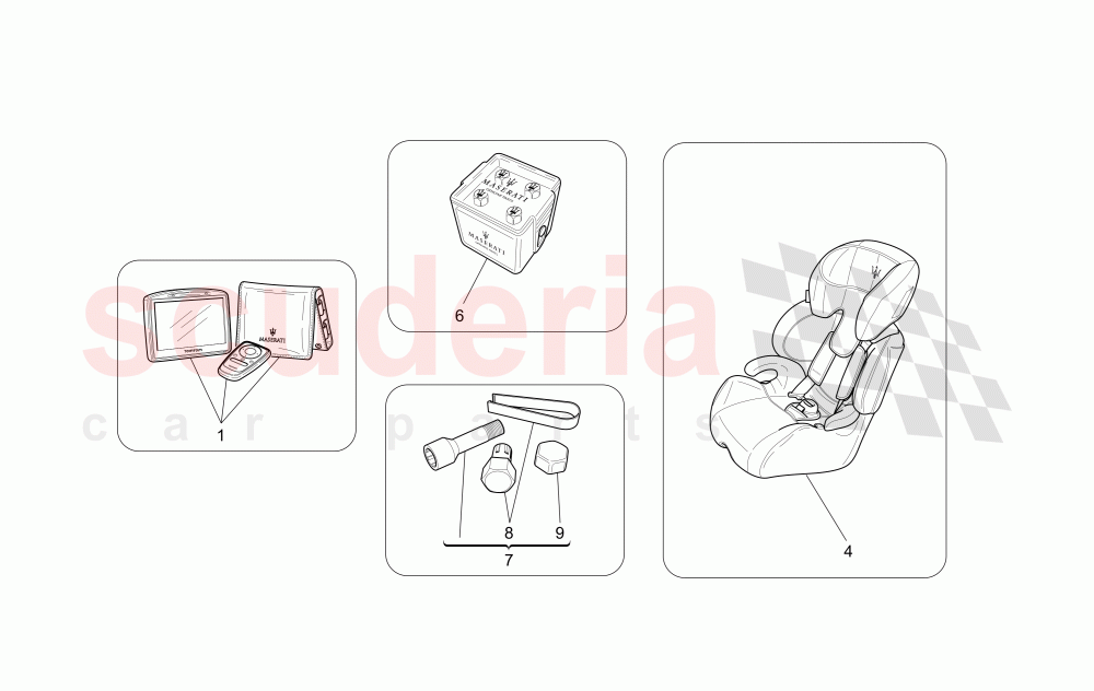 AFTER MARKET ACCESSORIES of Maserati Maserati GranCabrio (2013+) Sport