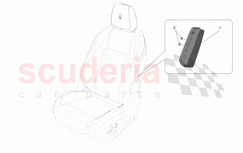 FRONT SIDE BAG SYSTEM of Maserati Maserati Grecale Modena Automatic 2.0 T4 4WD 250HP MHEV