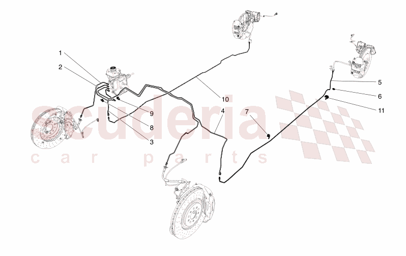 LINES of Maserati Maserati GranCabrio M189 FOLGORE  AUTOMATIC 4WD BEV 560 kW