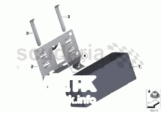 amplifier / holder hifi system of Rolls Royce Rolls Royce Phantom