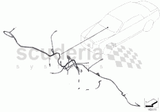 Wiring harness, instrument panel of Rolls Royce Rolls Royce Phantom Extended Wheelbase