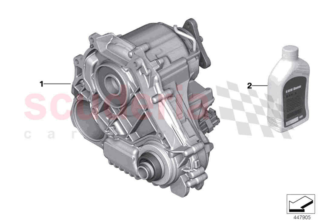 Transfer box ATC 13 of Rolls Royce Rolls Royce Cullinan RR31(2017-2023)