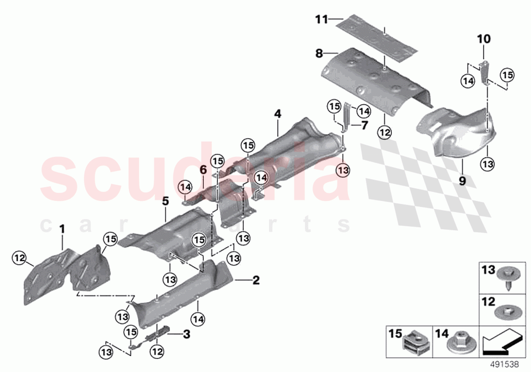 Heat insulation of Rolls Royce Rolls Royce Cullinan RR31(2017-2023)