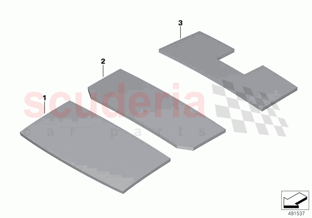 Sound insulation roof of Rolls Royce Rolls Royce Cullinan RR31(2017-2023)