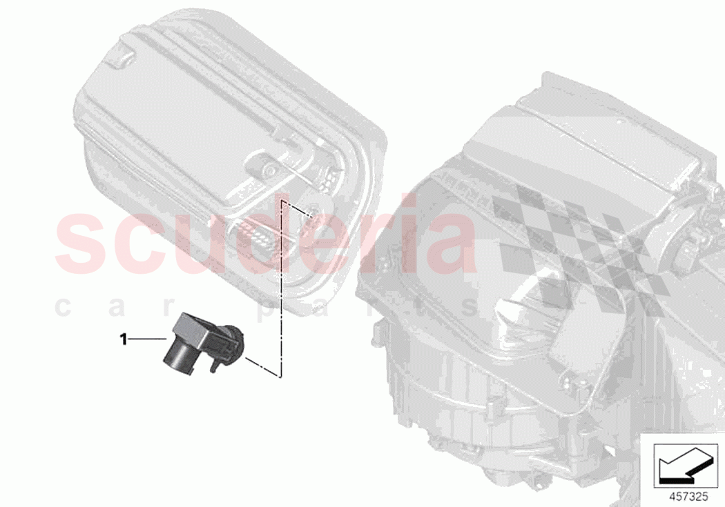 Sensor f AUC of Rolls Royce Rolls Royce Ghost Extended RR22(2019-2023)