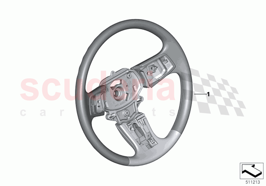 Retrofit Coloured Steering Wheel of Rolls Royce Rolls Royce Ghost RR21(2019-2023)